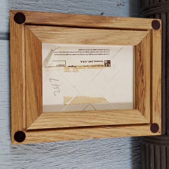 Vintage Framed Tile This is the Way we wash clothes Painting by G.S. Leslie R.A. - Picture 7 of 11